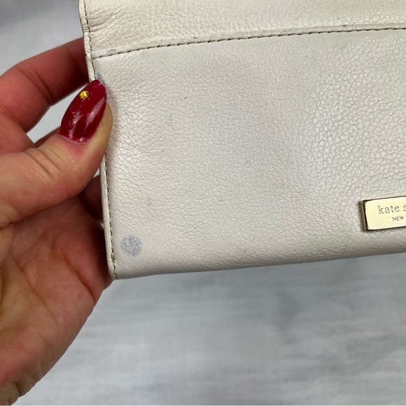Kate Spade Leather Bow Wallet / Wrislet - Picture 11 of 14
